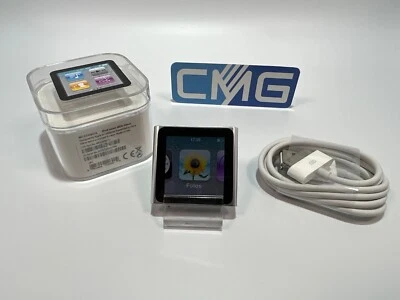 Apple iPod nano 6. Generation Silber 8GB 6G Radio Podcast (neuwertig) in OVP #23 - Bild 1 von 4