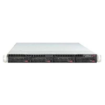Supermicro CSE-819U Server 2x 8-Core Xeon E5-2630 v3 2,4GHz 64GB SATA - Bild 1 von 4