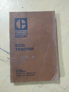 CAT Caterpillar 631D Tractor Parts Book - Picture 1 of 4