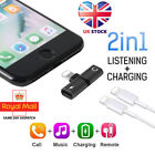 2in1 Audio Adapter Dual Headphone Audio & Charger iPhone 14 13 12 11 X 8 7