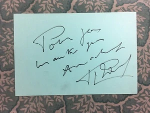 Jean Richard - Chéri-Bibi -Béru et ces dames - Signé Furax - Autographed 1969 - Picture 1 of 2