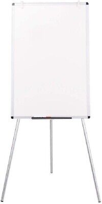 VIZ-PRO Magnetic Portable Whiteboard, Flipchart Easel 48 X 36 Inches EB3648TL • 50$