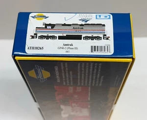 Ho Scale Athearn Amtrak GP40-2 #661 Passenger Commuter Locomotive ATH18265 NEW - Picture 1 of 3