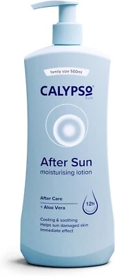 Calypso After Sun Moisturising Lotion Summer Tan Intensifying Family size 500 ml