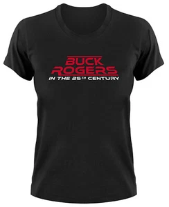 Camiseta Girlie Retro De Logo De Buck Rogers, Serie De TV Comic Del 25º Siglo - Imagen 1 de 1