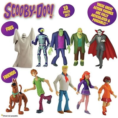 Scooby-Doo Friends and Foes Action Figure Collection - 10 piece set - Image 1 of 4