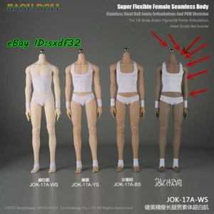 JIAOU DOLL JOK-17 1:6 Scale Super Flexible Seamless Male Body Figure Toys Model - Picture 1 of 9