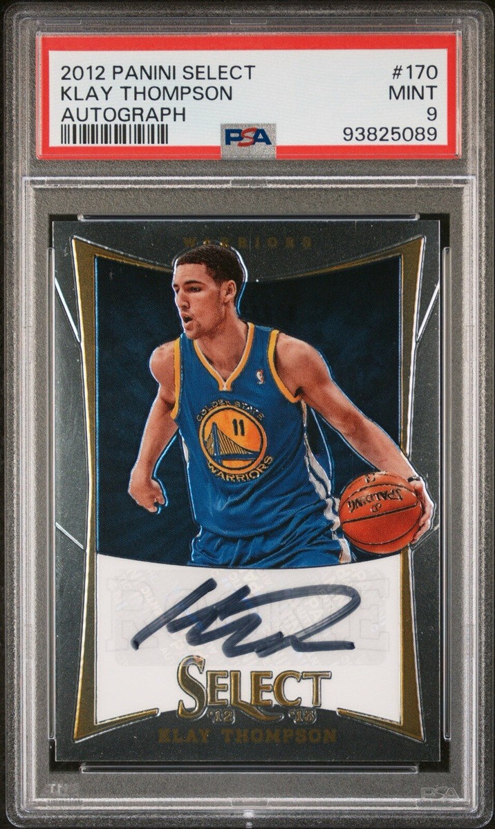 その他 Klay Thompson Auto Panini Rookie PSA 2011-12 SP Authentic KLAY THOMPSON Signed On Card Auto