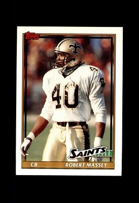 1991 TOPPS FOOTBALL SAINTS #314 ROBERT MASSEY - Image 1 of 2