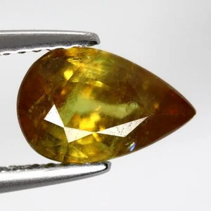 2.0 cts Natural Yellow sphene From brazil Loose Gemstone Free Shipping - Picture 1 of 2