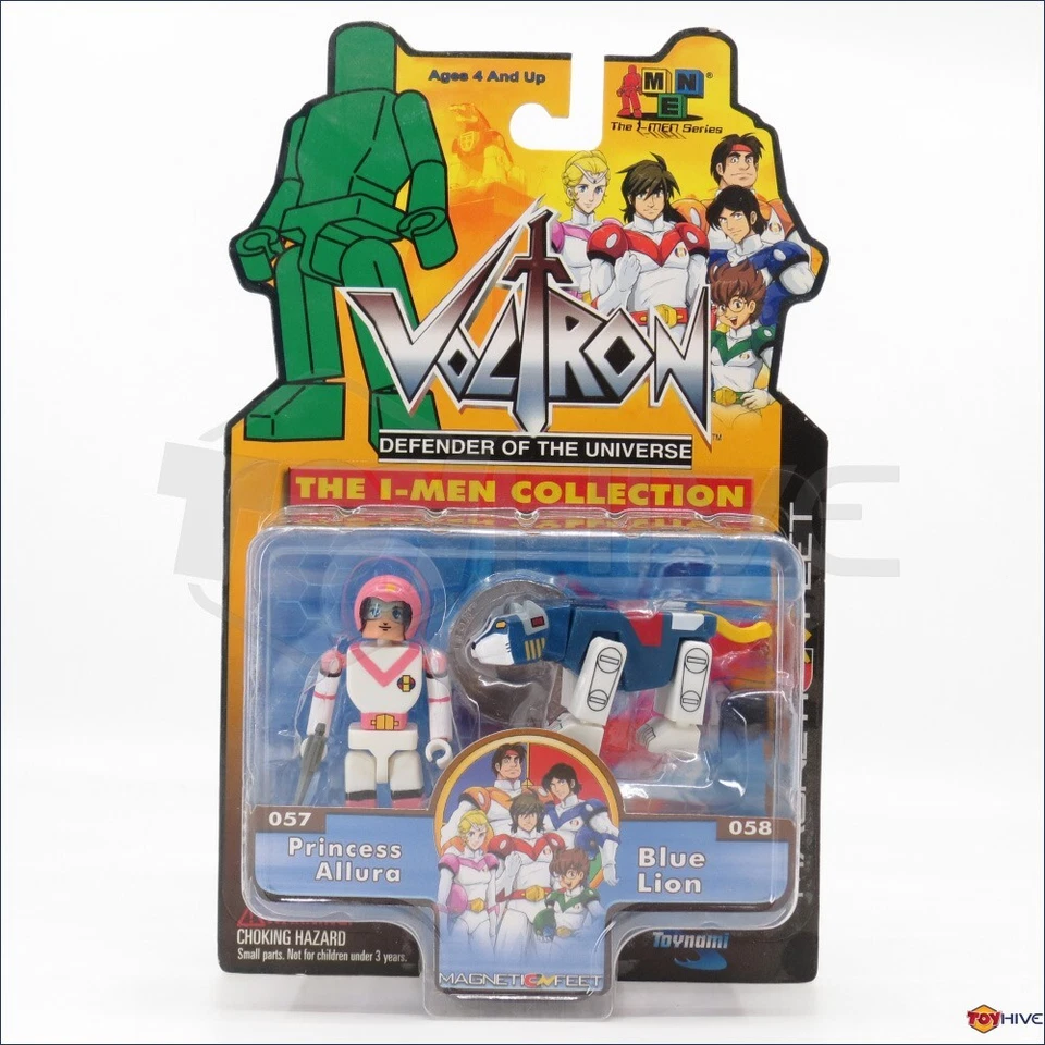 Voltron Princess Allura & Blue Lion 2004 Toynami I-men Series Factory
