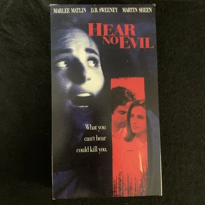 Hear No Evil (VHS, 1993) Thriller Horror - Image 1 of 4