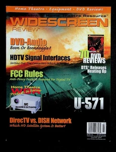 Widescreen Review Magazine NOVEMBER 2000 ISSUE 43 Featuring U-571 - Imagen 1 de 4