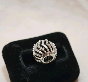 Original Pandora Charm Wishbone Kugel 925 Silber ALE Timeless schöner Bead - Bild 1 von 9