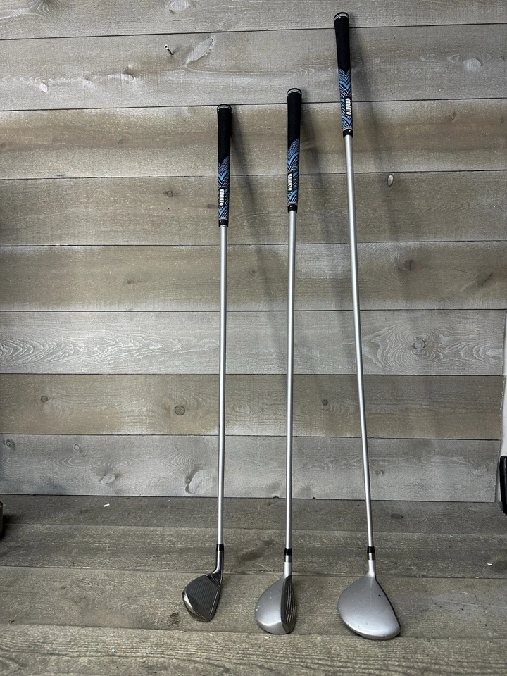 Tour Edge Lady Edge Golf Set 8 Iron 3 Fairway Wood 6 Hybrid Graphite New Grip RH - Image 1 of 4