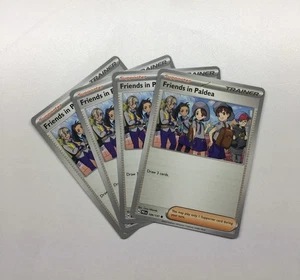 4x Friends in Paldea 109/131 - Juego - Evoluciones Prismáticas - Común - Casi Nuevo - Imagen 1 de 2