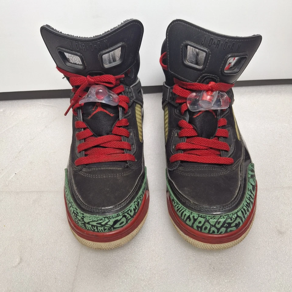 Nike Air Jordan Spizike Black Varsity Red Green Mens 8  315371-026 Sneakers OG - Image 1 of 4