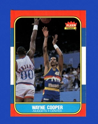 1986-87 Fleer Set-Break No 18 Уэйн Купер EX-EXMINT *GMCARDS* - Изображение 1 из 2