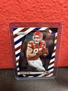 2024 Panini Prizm - Travis Kelce #140 Red White & Blue Prizm - Picture 1 of 2