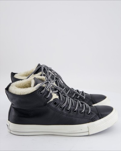 Converse Scarpe Sneakers Donna In Pelle Col. Nero EU 40