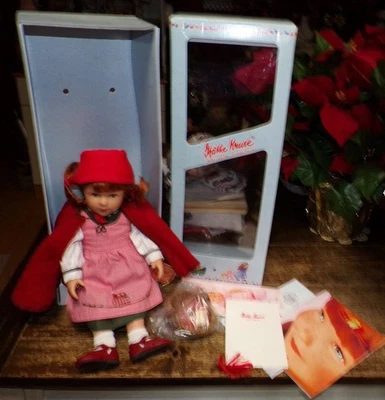 Muñeca Caperucita Roja Kathe Kruse 14" Vinilo con Caja y Papeleo Foto 1 de 4