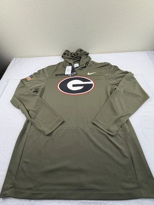 Men's Nike On Field Georgia Bulldogs Dri-Fit Salute To Service Hoodie Sz Lg $80 - Image 1 of 4
