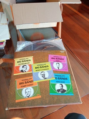 Original Hits of the Fabulous Big Bands  Vinyl Records 5x Australia  - Image 1 of 4
