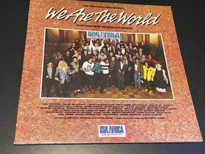 USA For Africa - We Are The World - Gatefold Vinyl Record LP Album - 1985  Ex/Ex - Picture 1 of 6