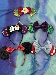 Mickey Mouse Ears Headband Pack Of 5 - Picture 1 of 6