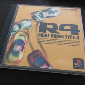 R4: Ridge Racer Type 4 PlayStation1 PS1 SLPS-01800 1998 NTSC-J Sony namco OBI - Picture 1 of 14