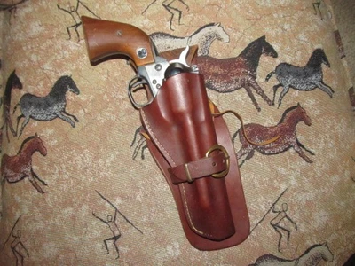 Triple K Leather Holster  Ruger Single Six 6 1/2" RIGHT GC 251123 - Image 1 of 3