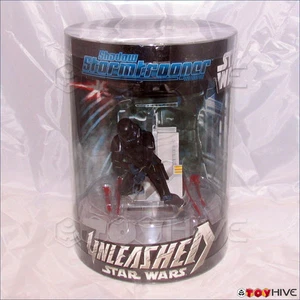 Star Wars Unleashed Shadow Stormtrooper shadowtrooper nero - confezione tubo - Foto 1 di 2