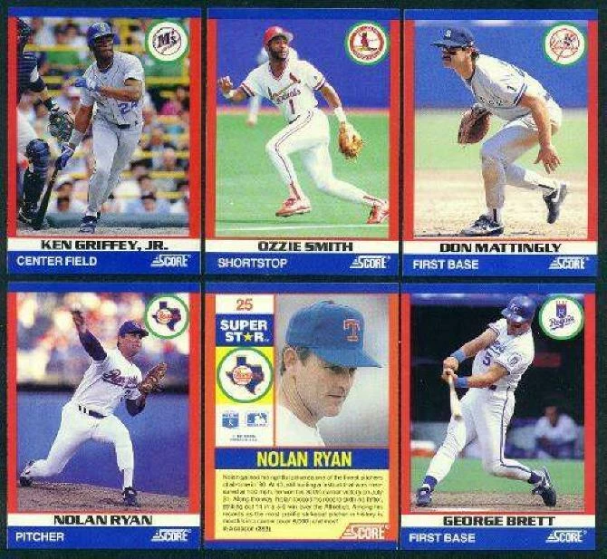 Ruben Sierra #12 1991 Score 100 SuperStar - Image 1 of 1