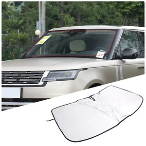 Car Sun Shade Windshield Window Sunshade Cover For LR Range Rover Vogue 2018-22 - Picture 1 of 11
