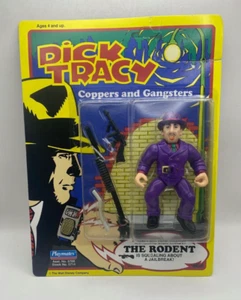 VTG 1990 DICK TRACY Coppers and Gangsters THE RODENT Action Figure NIB - Picture 1 of 3