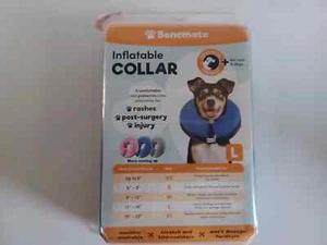 Bencmate Inflatable Collar Blue for Dogs & Cats Soft Pet Recover L       b - Picture 1 of 1
