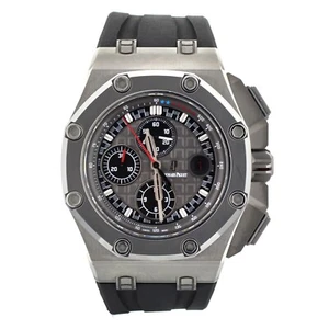 Audemars Piguet Royal Oak Offshore Schumacher Titanium Gray Dial 26568 - Picture 1 of 5