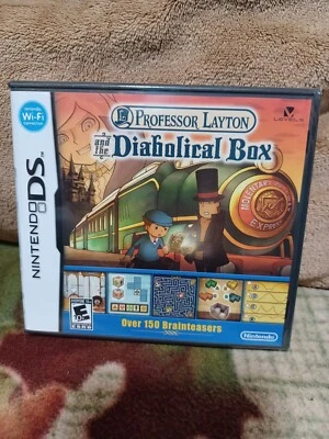 Professor Layton and the Diabolical Box (Nintendo DS), Brand New, Factory Sealed - Image 1 of 2
