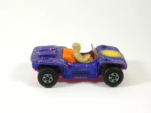 Tramoggia da spiaggia viola vintage 1973 Lesney Matchbox Rolamatics - Foto 1 di 5