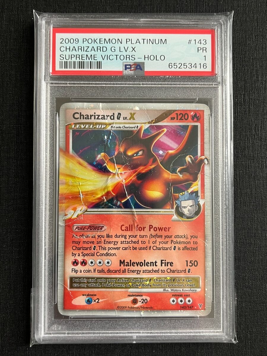 Pokémon TCG Grade 1 Charizard Individual Collectible Card Pokémon TCG Grade 1 Charizard Individual Collectible Card