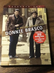 Donnie Brasco (DVD, 2007, Extended Cut) With Protective Box Sleeve - Bild 1 von 2