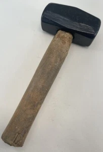 Old Vintage Blacksmiths Masons Tools/ Brick/Lump Hammer 2 1/2 lbs D9 SC10 - Picture 1 of 6