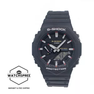 Casio G-Shock Iconic Styles Model Bio-Based Black Resin Band Watch GA-2100RL-1A - Picture 1 of 3