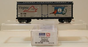 MICRO-TRAINS MTL N SCALE 021 00 406 VIRGINIA STATE 40' PLUG DOOR BOX VA1788 -NEW - Picture 1 of 1