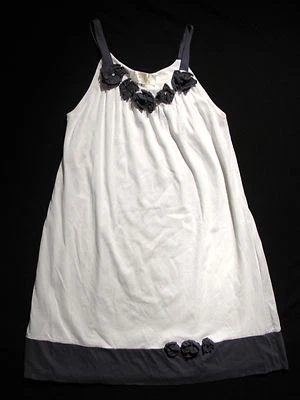 170146 девочки 16 ISOBELLA & CHLOE белый серый розетки вязаный бак платье б/у в отличном состоянии - Изображение 1 из 4