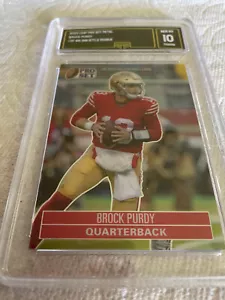 BROCK PURDY 49ERS 2023 LEAF PRO SET METAL NOVATO RADIOCONTROL # P91-1 1 DE 491 GRADO 10 - Imagen 1 de 2