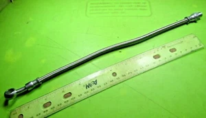 Braided Stainless Steel Brake Line 10 mm Banjo #12 NOS 13 1/2" end 2 end Russell - Picture 1 of 3