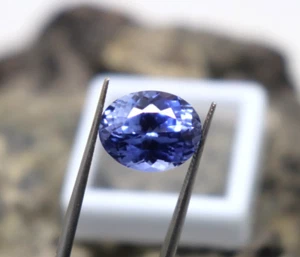 Natural Untreated Blue Sapphire TOP Quality Sapphire Mined Stone Oval Cut 9.3CT - Picture 1 of 9