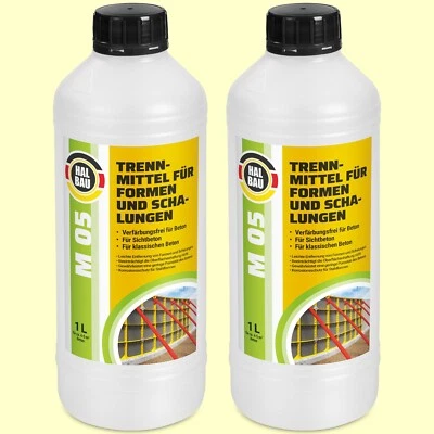 Release agent for formwork 2L plaster/concrete/mortar formwork oil mould release agent M05