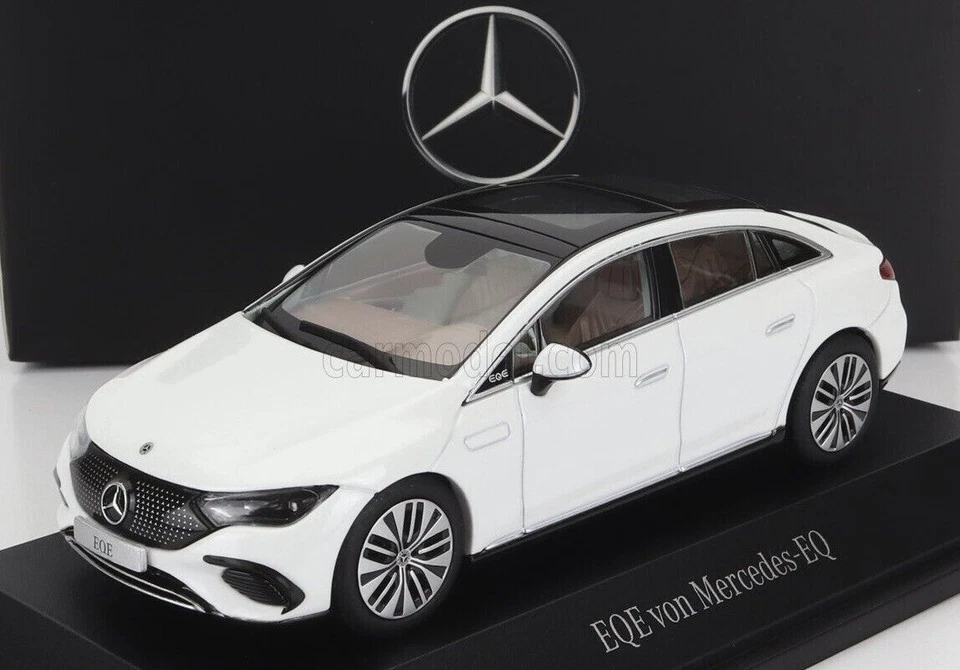 MERCEDES EQE V295 2022 OPALITE WHITE BRIGHT HERPA B66961106 1:43 BENZ - Imagen 1 de 1